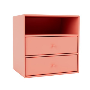 Montana Mini 1006 Chest of Drawers, Rhubarb