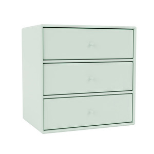Montana Mini 1007 Chest of Drawers, Mist