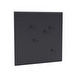 Montana Mini Notice Board, Anthracite, 35 x 35 cm