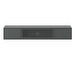 Octave II TV & Sound Bench, Anthracite, Wall-Mounted