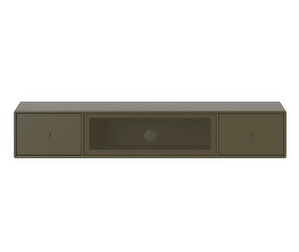 Octave II TV & Sound Bench, Oregano, Wall-Mounted