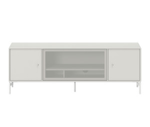 Octave III TV Table, Nordic, White Legs