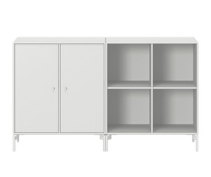 Pair-sivupöytä, new white, valkoiset jalat