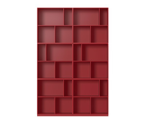 Read Bookshelf, Beetroot, Plinth 3 cm