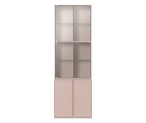 Rise Vitrine, Mushroom, Plinth 3 cm