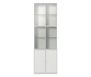 Rise Vitrine, New White, Plinth 3 cm
