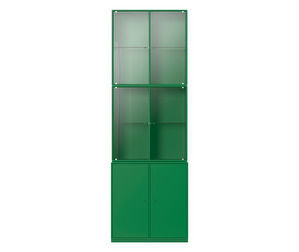 Rise Vitrine, Parsley, Plinth 3 cm