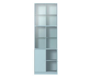 Rise Vitrine, Flint, Plinth 7 cm