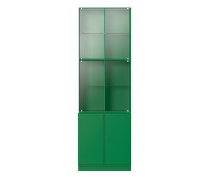 Rise Vitrine, Parsley, Plinth 7 cm