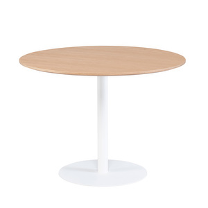 Koti-ruokapöytä, tammi/valkoinen, ø110 cm Koti-ruokapöytä, tammi/valkoinen, ø110 cm