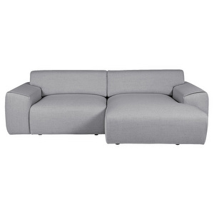 Nap-divaanisohva, Neve-kangas harmaa, L 242 cm / oikea Nap-divaanisohva, Neve-kangas harmaa, L 242 cm / oikea