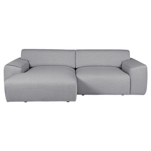 Nap-divaanisohva, Neve-kangas harmaa, L 242 cm / vasen Nap-divaanisohva, Neve-kangas harmaa, L 242 cm / vasen
