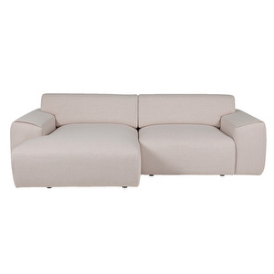 Nap-divaanisohva, Neve-kangas beige, L 242 cm / vasen Nap-divaanisohva, Neve-kangas beige, L 242 cm / vasen