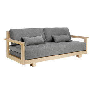 Nauvo-vuodesohva, tammipetsattu saarni/harmaa, L 217 cm Nauvo-vuodesohva, tammipetsattu saarni/harmaa, L 217 cm