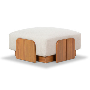 Nordic-rahi, vaaleanbeige/eukalyptus, 84 x 84 cm Nordic-rahi, vaaleanbeige/eukalyptus, 84 x 84 cm