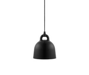 Bell Pendant Lamp, Black, ø 22 cm