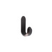 Curve Mini -seinäkoukut, matta ruskea, 2 kpl