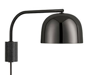 Grant-seinävalaisin, black, S 43 cm