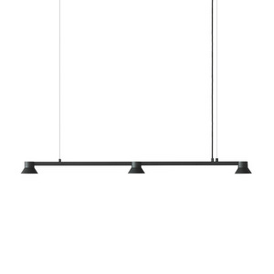 Hat-riippuvalaisin, musta, L 115 cm