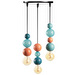 QUU Chandelier Maxi S -kattokruunu, blue