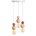 QUU Chandelier S -kattokruunu, rosa