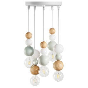 QUU Chandelier XL -kattokruunu, light green