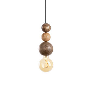 QUU Single L -riippuvalaisin, walnut