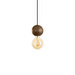 QUU Single S -riippuvalaisin, walnut