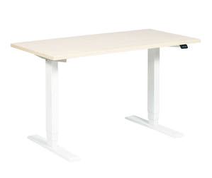 Race-sähköpöytä, saarni/valkoinen, 60 x 120 cm Race-sähköpöytä, saarni/valkoinen, 60 x 120 cm
