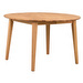 Filippa -jatkettava ruokapöytä, tammi, ⌀ 120/165 cm