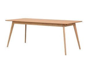 Yumi- jatkettava ruokapöytä, tammi, 90 x 190 cm Yumi- jatkettava ruokapöytä, tammi, 90 x 190 cm