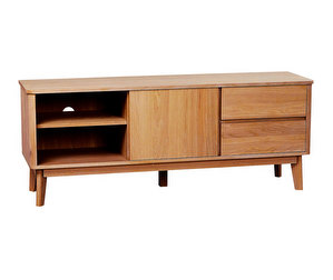 Greta TV Unit, Oak, 152 cm