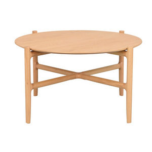 Holton-sohvapöytä, tammi, ⌀ 80 cm