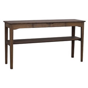 Markham-konsolipöytä, ruskea tammi, L 140 cm