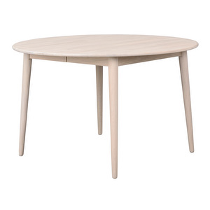 Tyler -jatkettava ruokapöytä, valkoöljytty tammi, Ø 120/165 cm Tyler -jatkettava ruokapöytä, valkoöljytty tammi, Ø 120/165 cm