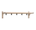 Milford Hat Rack, White Lacquered Oak, 80 cm