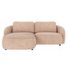 Norris-divaanisohva, Anna-kangas 2 vaaleanbeige, L 226 cm / vasen