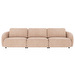 Norris-sohva, Anna-kangas 2 vaaleanbeige, L 319 cm