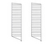String System Floor Panels 2 pcs, Black