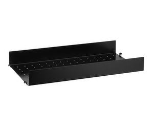String System Metal Shelf, Black