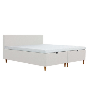 Experience Box -runkosänky, 180 x 200 cm, Pro Luxe 10 firm / cream