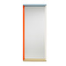 Colour Frame -peili, blue/orange, 58 x 140 cm