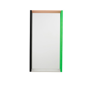 Colour Frame -peili, green/pink, 91 x 48 cm