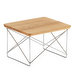 Eames LTR -sohvapöytä, tammi/kromi
