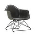 Eames LAR Fiberglass -tuoli, elephant grey/musta