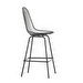 Eames Wire -baarituoli, musta, medium