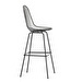 Eames Wire -baarituoli, musta, high