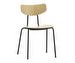 Moca Chair, Light Oak/Black