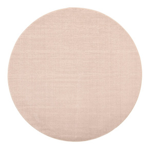 Sametti-matto, harmaa, ⌀ 133 cm