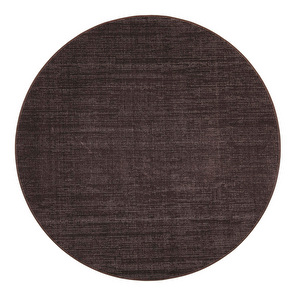Sametti-matto, ruskea, ⌀ 160 cm